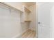 Spacious walk-in closet with double hanging rods at 1384 E Morelos St, Chandler, AZ 85225