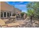 Relaxing patio space with seating and grill at 9114 E Clubhouse Ct, Scottsdale, AZ 85266