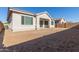 Large backyard with plenty of space for outdoor activities at 21033 E Camina Buena Vis, Queen Creek, AZ 85142