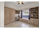 Home office with built-in shelves and window seat at 5542 E Anderson Dr, Scottsdale, AZ 85254