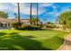 Enjoy your leisure time at this private putting green at 8575 E Sharon Dr, Scottsdale, AZ 85260