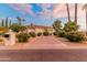Beautiful home exterior with manicured landscaping at 8575 E Sharon Dr, Scottsdale, AZ 85260