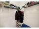 Well-organized closet with shelves and hanging rods at 13165 W Ventura St, Surprise, AZ 85379