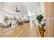 Bright and spacious living area with hardwood floors and open floor plan at 13789 E Geronimo Rd, Scottsdale, AZ 85259