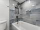 Updated bathroom with a shower/tub combo and modern tile at 5136 N 31St Pl # 648, Phoenix, AZ 85016