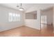 Bright dining area with tile flooring and a chandelier at 10000 N 115Th Dr, Youngtown, AZ 85363