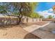 Landscaped backyard with gravel and a concrete patio at 8737 W Kimberly Way, Peoria, AZ 85382