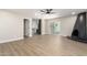 Bright living room with wood-burning fireplace and access to backyard at 7508 E Beatrice St, Scottsdale, AZ 85257
