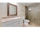 Bathroom boasts granite vanity and a glass shower at 16013 S Desert Foothills Pkwy # 1150, Phoenix, AZ 85048
