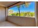 Private patio with scenic views of the community at 16013 S Desert Foothills Pkwy # 1150, Phoenix, AZ 85048