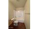 Bathroom with shower/tub combo and toilet at 3830 E Lakewood E Pkwy # 2105, Phoenix, AZ 85048