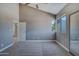 Bedroom with vaulted ceiling, ceiling fan, and mirrored closet at 18811 N 19Th Ave # 3026, Phoenix, AZ 85027