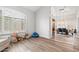 Playroom with toys and baby gate leading to dining area at 9056 E Maple Dr, Scottsdale, AZ 85255