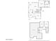 Two-story home floorplan with 4 bedrooms and 3 bathrooms at 9056 E Maple Dr, Scottsdale, AZ 85255