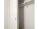 White closet with hanging rod and shelving at 913 E Agua Fria Ln, Avondale, AZ 85323