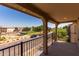 Private balcony overlooking the neighborhood at 913 E Agua Fria Ln, Avondale, AZ 85323