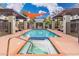 Relaxing pool and spa area with modern amenities at 7788 E Main St # 1002, Scottsdale, AZ 85251