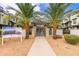 Luxury condo community featuring modern architecture and a gated entrance at 7788 E Main St # 1002, Scottsdale, AZ 85251