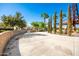 Neighborhood basketball court with hoop and surrounding landscaping at 10523 E Simone Ave, Mesa, AZ 85212