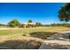 Community gazebo with a walking path nearby at 10523 E Simone Ave, Mesa, AZ 85212