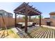 Covered patio perfect for outdoor entertaining at 10523 E Simone Ave, Mesa, AZ 85212