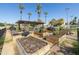 Community garden plots and pergola at 2057 E Marquette Dr, Gilbert, AZ 85234