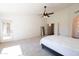 Main bedroom features sliding door access to the backyard at 2057 E Marquette Dr, Gilbert, AZ 85234