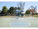Full-size outdoor basketball court at 2057 E Marquette Dr, Gilbert, AZ 85234