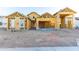 New home construction showing framing and exterior features at 7575 W Gelding Dr, Peoria, AZ 85381