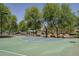 Community basketball court with surrounding trees at 26404 W Zachary Dr, Buckeye, AZ 85396