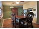 Formal dining room with a wood table and chairs at 3614 W Krall St, Phoenix, AZ 85019