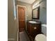 Small bathroom with single sink vanity and toilet at 3614 W Krall St, Phoenix, AZ 85019