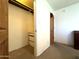 Spacious closet with shelving and drawers at 3614 W Krall St, Phoenix, AZ 85019