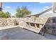 Outdoor stone fireplace and barbecue area, perfect for entertaining at 20820 N 16Th Ave, Phoenix, AZ 85027