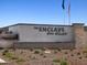 The Enclave on Olive community entrance sign at 17431 W Sanna St, Waddell, AZ 85355