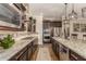 Well-equipped kitchen with granite countertops and double ovens at 2299 E Saddlebrook Rd, Gilbert, AZ 85298