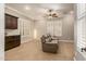 Relaxing living room with comfortable seating and large windows at 2299 E Saddlebrook Rd, Gilbert, AZ 85298