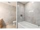 Clean bathroom with bathtub and toilet at 7117 E Rancho Vista Dr # 2005, Scottsdale, AZ 85251