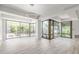 Spacious living room with large windows and hardwood floors at 7117 E Rancho Vista Dr # 2005, Scottsdale, AZ 85251
