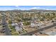 Neighborhood overview highlighting the location of the property with a pool at 7428 E Carol Cir, Mesa, AZ 85208