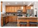Updated kitchen with granite countertops and wood cabinets at 5745 N 13Th St, Phoenix, AZ 85014