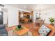 Open living room featuring wood floors and a comfortable seating area at 5745 N 13Th St, Phoenix, AZ 85014