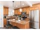 Granite kitchen island with seating for two at 5745 N 13Th St, Phoenix, AZ 85014