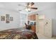 Bedroom with built-in workspace and safe at 15758 W Edgemont Ave, Goodyear, AZ 85395