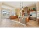 Island kitchen with stainless steel appliances and granite counters at 2554 N Tambor --, Mesa, AZ 85207