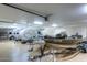 Large garage with ample space for vehicles, boat, and trailer at 8000 E Mariposa Grande Dr, Scottsdale, AZ 85255