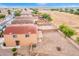Aerial view of house and neighborhood, showcasing the property's location at 18774 N Ibis Way, Maricopa, AZ 85138