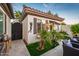 Private backyard oasis with a fire pit and comfortable seating at 23228 N Gaviota Dr, Sun City West, AZ 85375