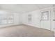 Bright and airy living room with carpeted floors at 205 S Higley Rd # 288, Mesa, AZ 85206