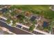 Aerial view of community amenities including sports courts at 9986 W Cora W Ln, Avondale, AZ 85392